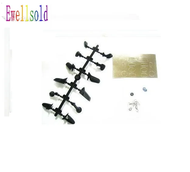 Ewellselling 1/10 R/C корпус автомобиля зеркальная лампа/зеркальный светильник/серия