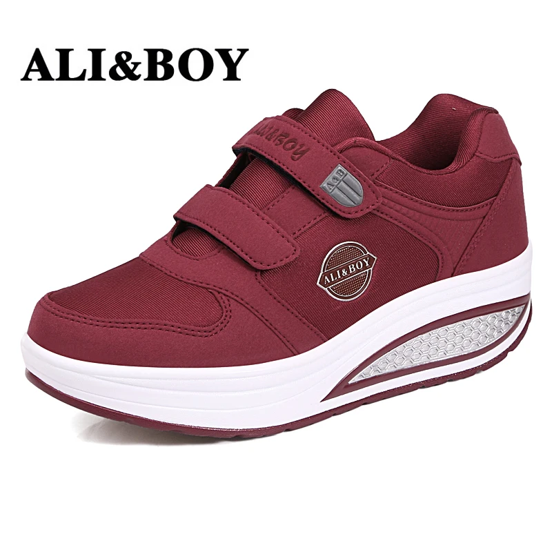 ALI & BOY/Новейшая брендовая весенне Осенняя обувь для бега удобные женские