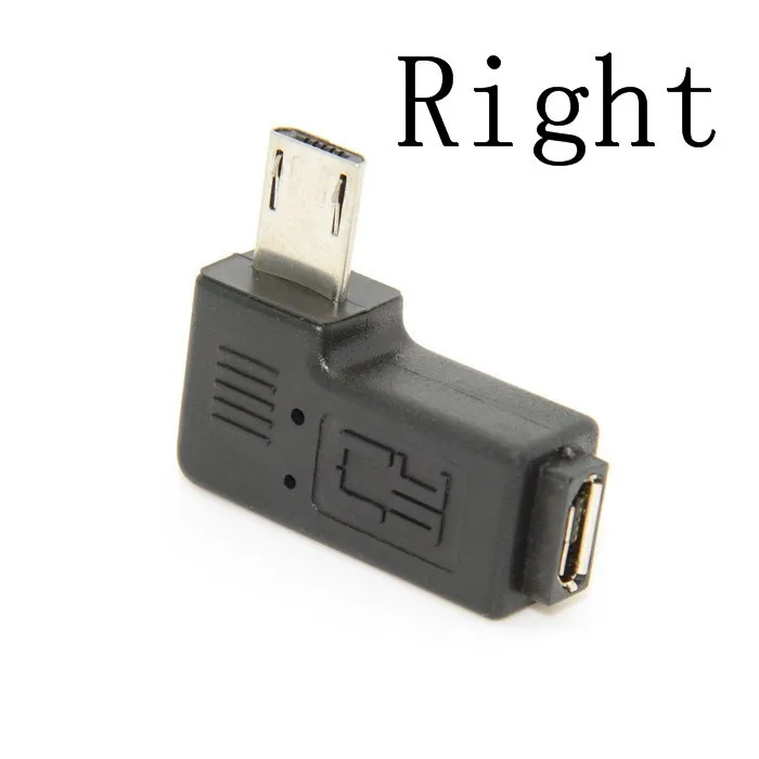 9 мм Длинный Штекерный разъем 90 градусов правый и левый Угловой Micro USB 3. 0 5Pin