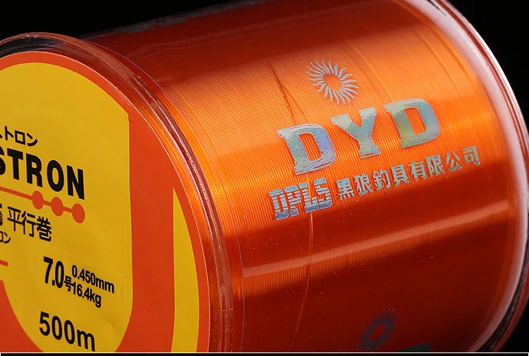 Горячая Распродажа 0,4#-8,0#500 м монофиламентная леска Daiwa Япония муха нейлоновые лески для дерьма рыболовные принадлежности PESCA супер сильные