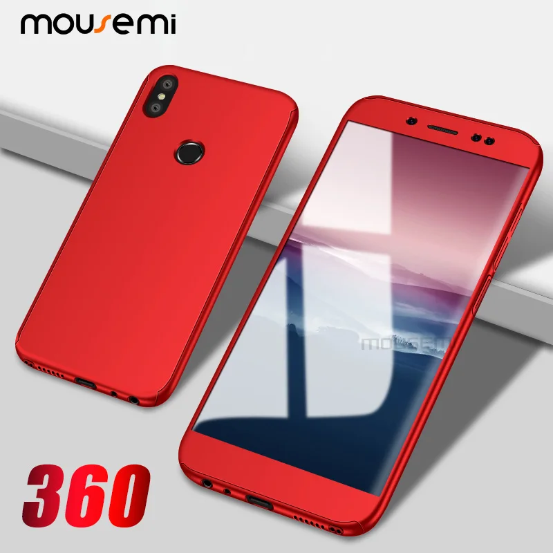 Чехол mousmi для Xiaomi Redmi Note 5 Pro 5A Prime Plus 360 полное покрытие жесткий чехол телефона