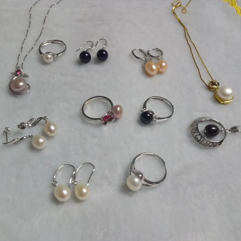JACKPOT Lucky Box Pearl Jewelry Set 100% Genuine Oyster Ring Earring Pendant Surprise Gifts for Yourself|pearl jewelry set|jewelry setsjewelry pearl