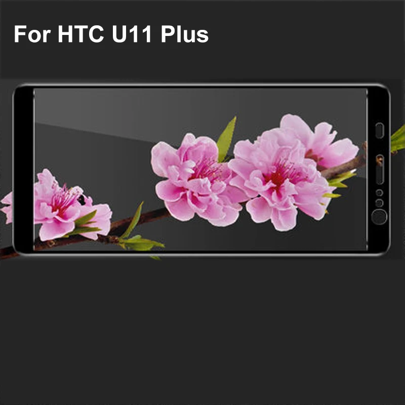 2 шт. черная ультратонкая защита для экрана закаленное стекло HTC U11 Plus U 11 plus