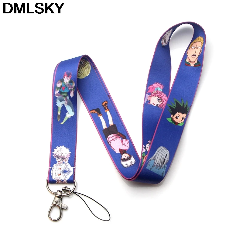 DMLSKY HUNTERxHUNTER аниме бейдж со шнурком ID Lanyards/телефонная веревка/Key нашейные ремешки Ремешки M3291