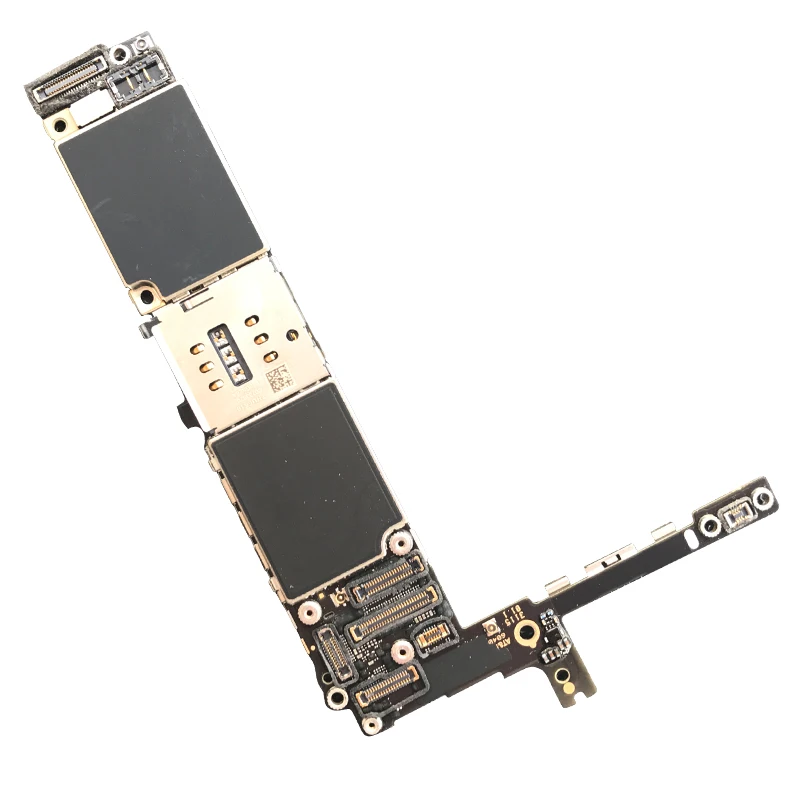 Для оригинальной материнской платы iPhone 6s Plus 16 ГБ, 64 ГБ, 128 ГБ, операционная система IOS, полностью разблокированная, без сенсорной идентификации, плата логики, хорошо работающая.