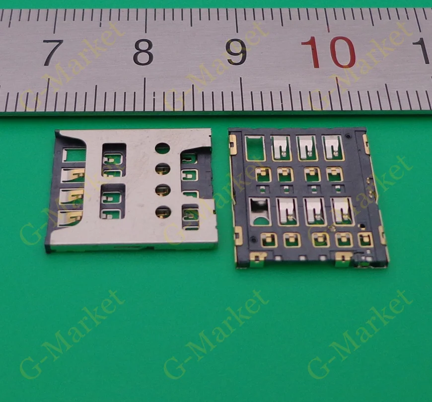 2 шт. разъем для считывания sim карт Sony Ericsson Xperia SP M35H C5302 C5303 LT26i держатель слот