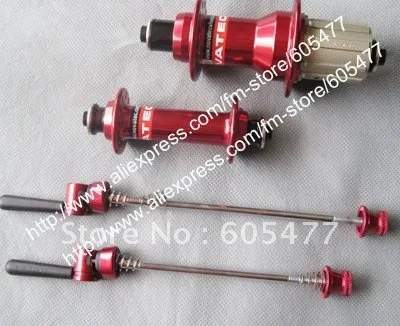 Красные новые ступицы для дорожного велосипеда центральный замок A291SB F482SB|road bike
