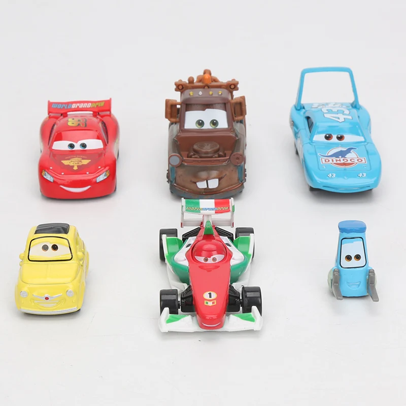 Disney Pixar тачки 3 игрушка Молния Маккуин матер шторм Джексон Рамирез 1:55 литая под давлением модель автомобиля из металлического сплава игрушки подарок для мальчиков