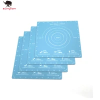 3d printer magnetic print bed tape square 180180mm coordinate printed sticker build plate tape flexplate pla diy 3dprinter