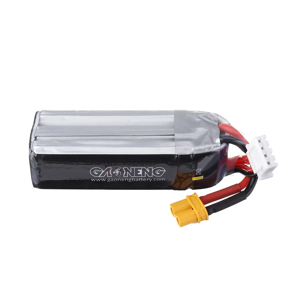 4 шт. Gaoneng 11,4 V 650mAh 60C 3S HV 4,35 V Lipo батарея XT30 для RC квадрокоптера Happymodel FPV Racing Cine Whoop BetaFPV Дрон