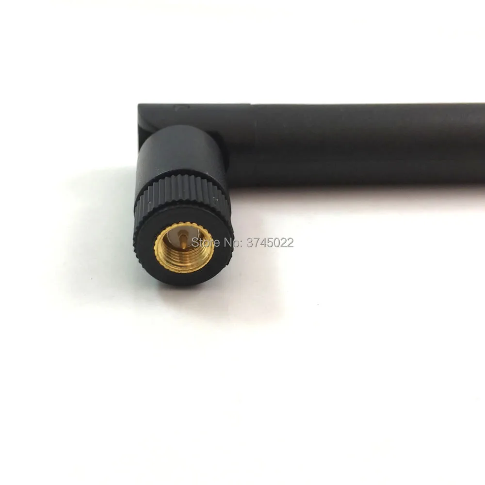 1 шт. SMA штекер антенны с высоким коэффициентом усиления 6dbi 3g Gsm Omni антенна 19,5 см с 90 градусов разъем