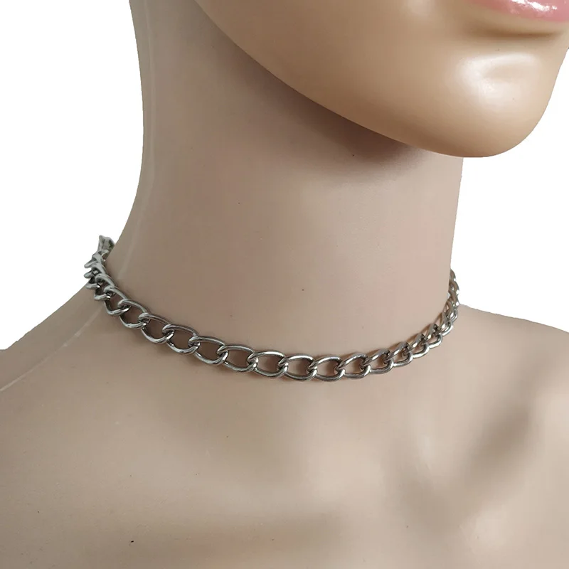 

2019 Gothic Necklace Punk rock Statement Necklace Women goth Jewelry