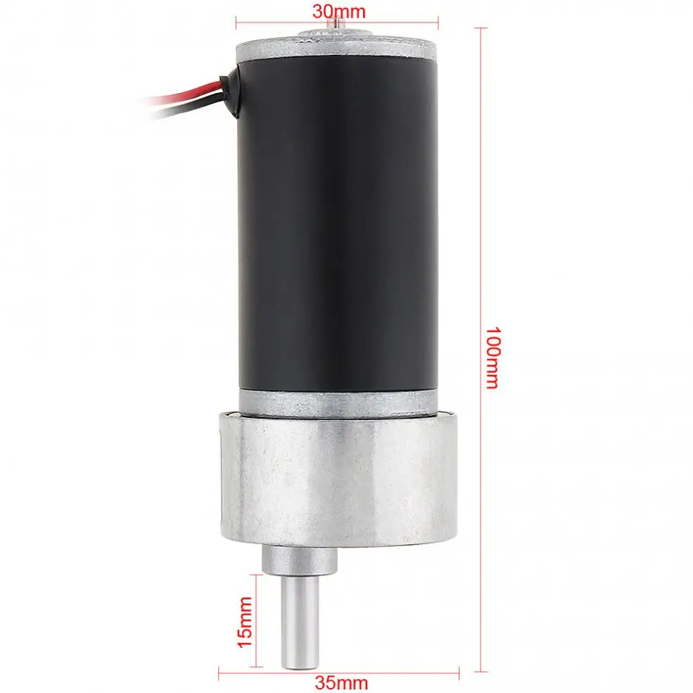 37GB-31ZY Motor DC12V 1270RPM High Torque Reducer with Tubular Permanent Magnet Fit for Intelligent Toy / Device | Обустройство дома