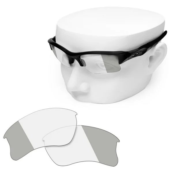 Eclipse Photochromic Поляризованные Сменные линзы OOWLIT для солнцезащитных очков-oxley Flak Jacket XLJ - Цвет линз: Eclipse Photochromic