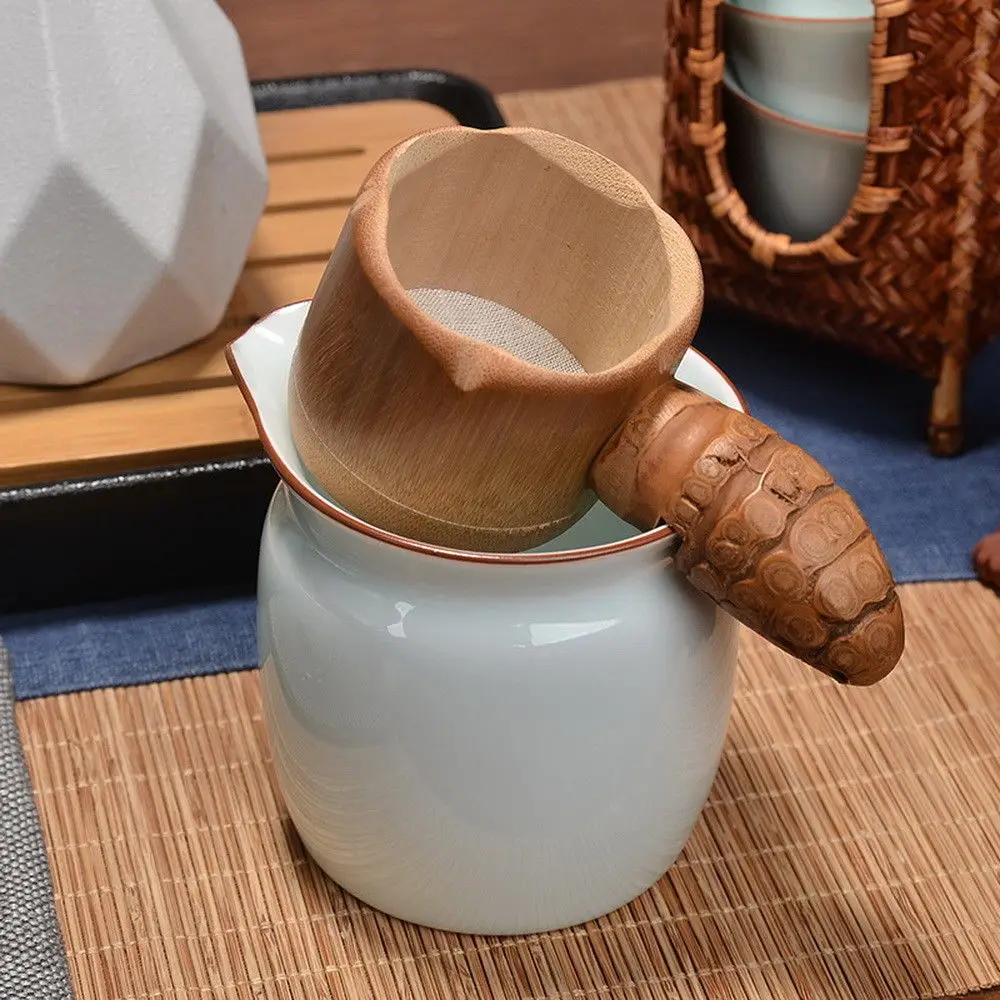 Ситечко для чая Heng Lian из бамбука | Дом и сад