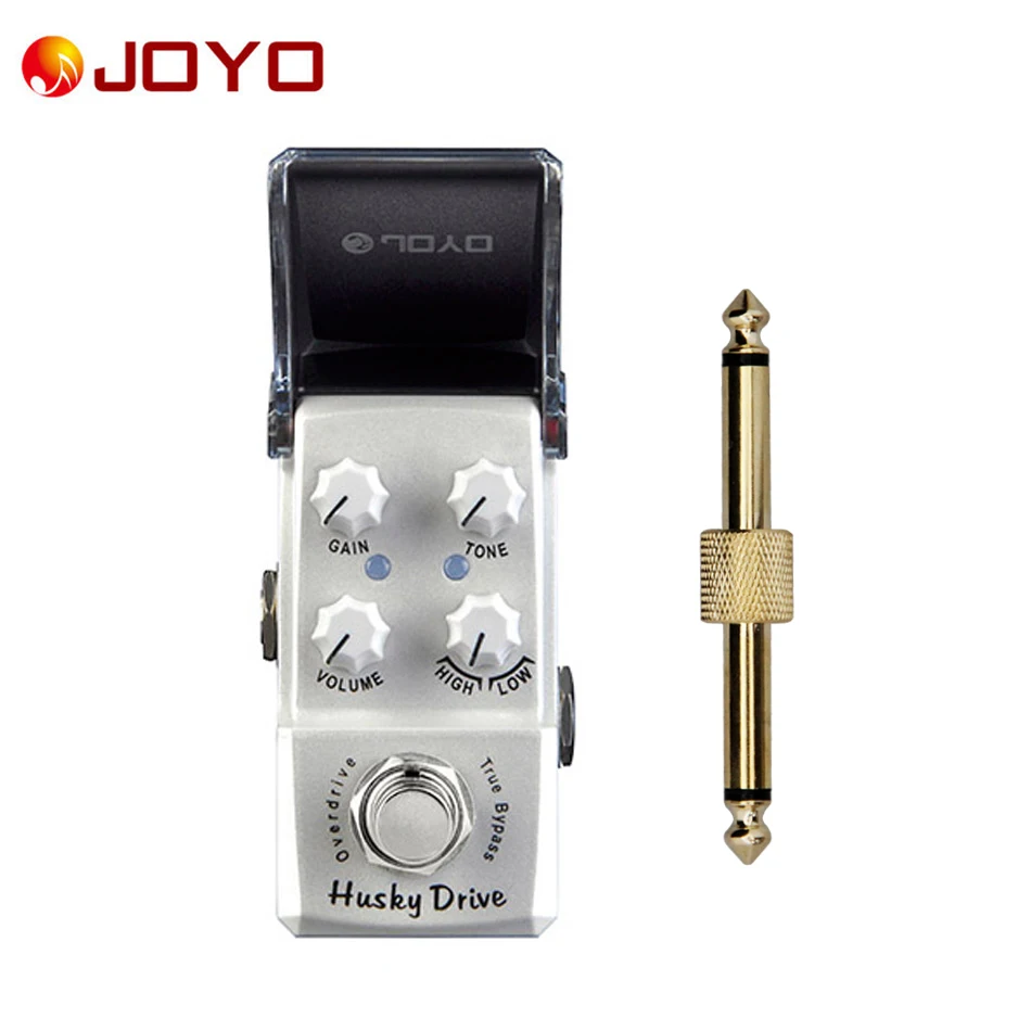Новая педаль для гитарных эффектов серии JOYO Husky Drive Ironman мини-педаль JF-314 + 1 шт.