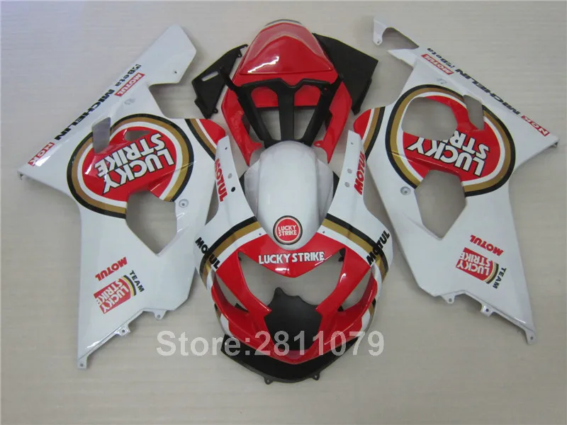 Высококачественный пластиковый комплект обтекателей для Suzuki SRAD GSXR600 04 05 GSXR 600 750