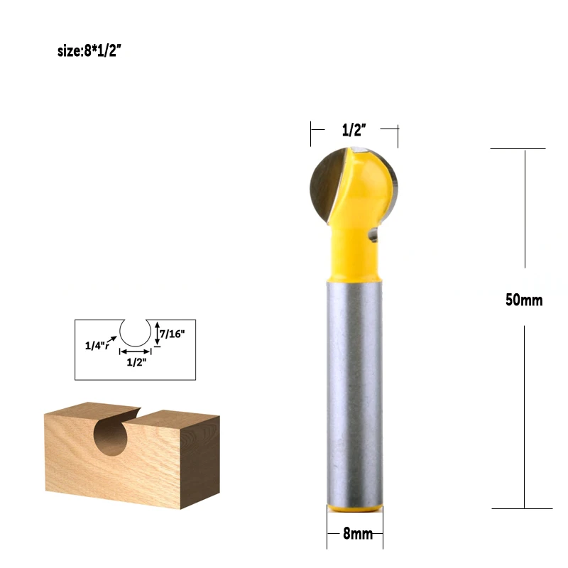 

Фреза CHWJW 8 мм, твердосплавная