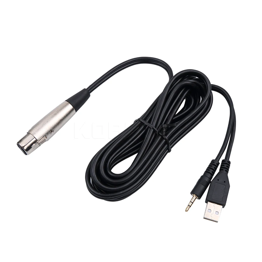 USB конденсаторный микрофон Kebidu для звукозаписи проводной радиовещания с