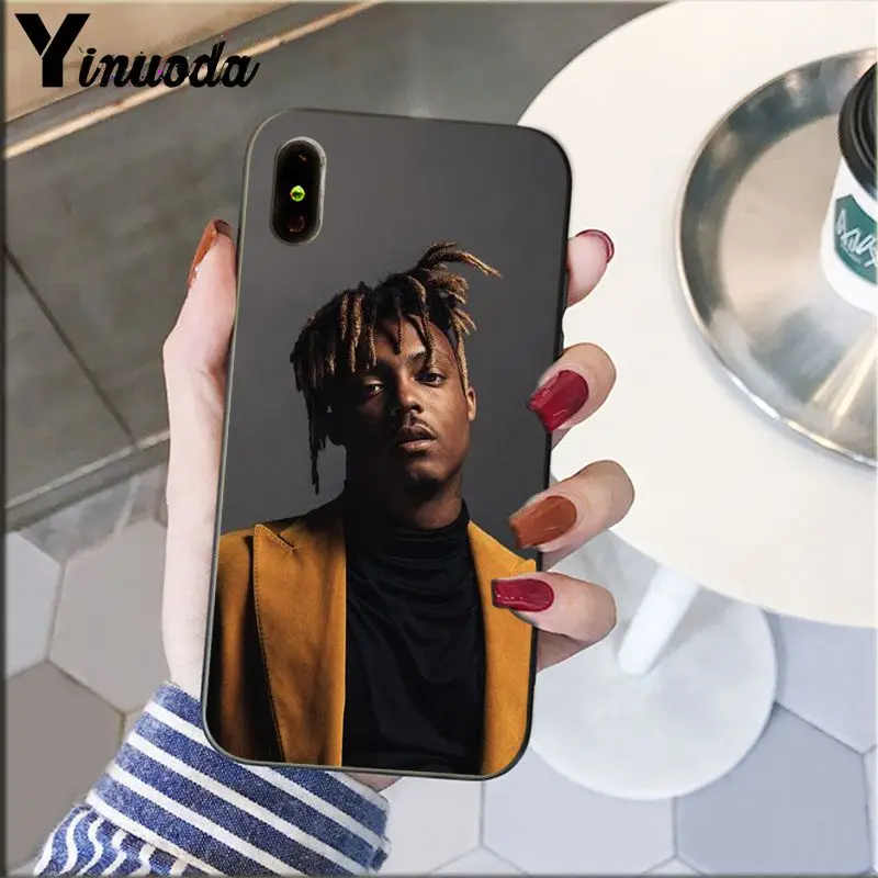 Yinuoda Juice WRLD Мягкий Силиконовый ТПУ чехол для телефона Apple iPhone 8 7 6 6S Plus X XS MAX 5 5S SE XR мобильный чехол - Цвет: A9