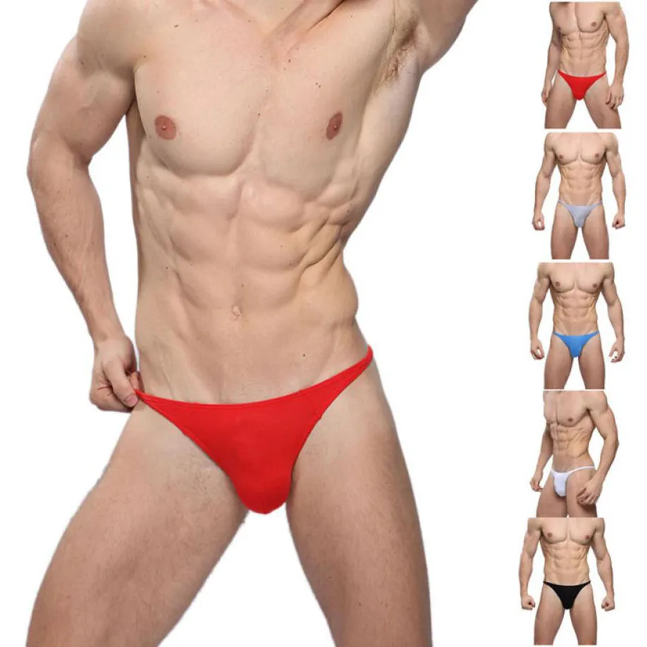 Модное сексуальное очаровательное Мужское нижнее белье из хлопка прозрачное