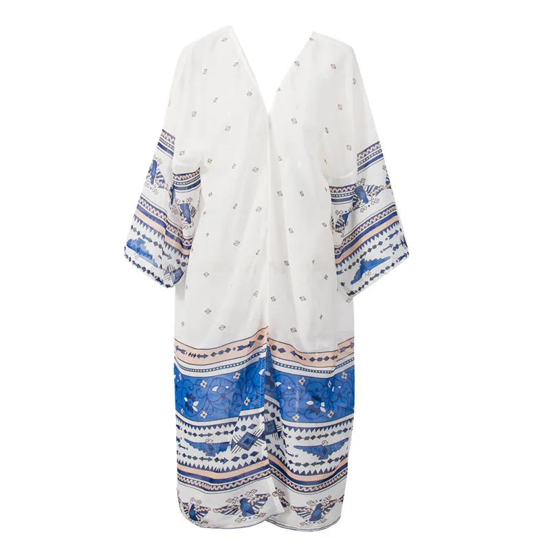 Новое поступление Пляжная накидка 2017 хит цветочный Романтический купальник