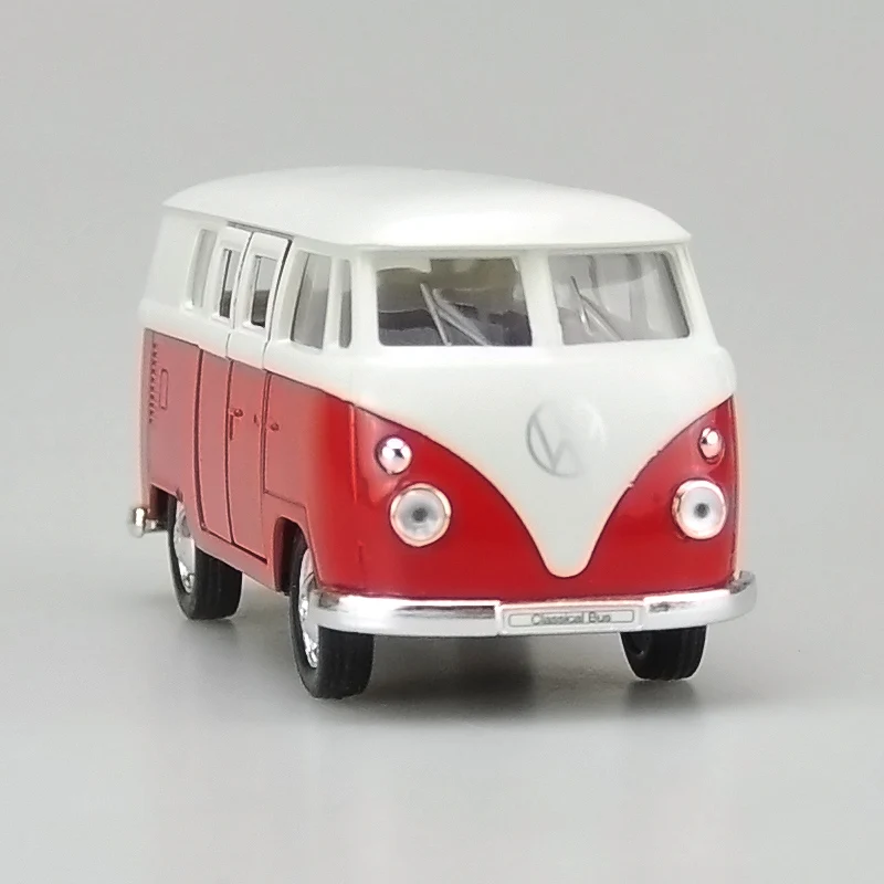 Высокая моделирования суперкар 1:36 Масштаб сплава отступить 1962 автобус T1 T2