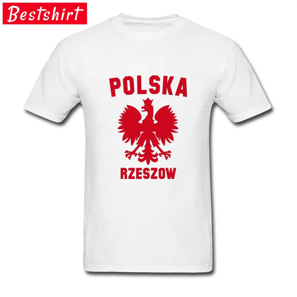 Футболка с красным логотипом polска RZESZOW футболка принтом 100% хлопок одежда