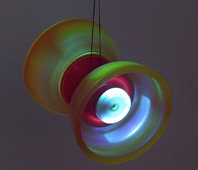 Игрушки Yo профессиональный подшипник двойной слайдер дьяло с металлическим