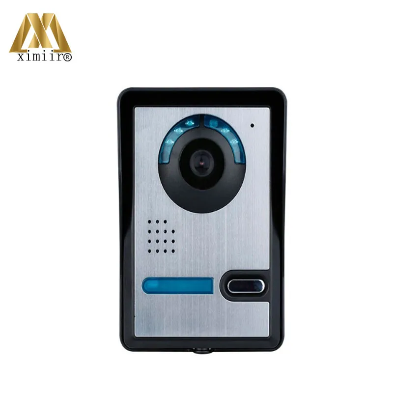 

7" inch video door phone one to one intercom system with IR night vision camera for door access control system 806FA11