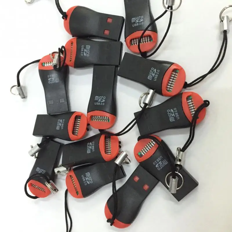Новый высокоскоростной USB 2 0 Mini Micro SD T-Flash TF M2 Устройство для чтения карт памяти usb sd