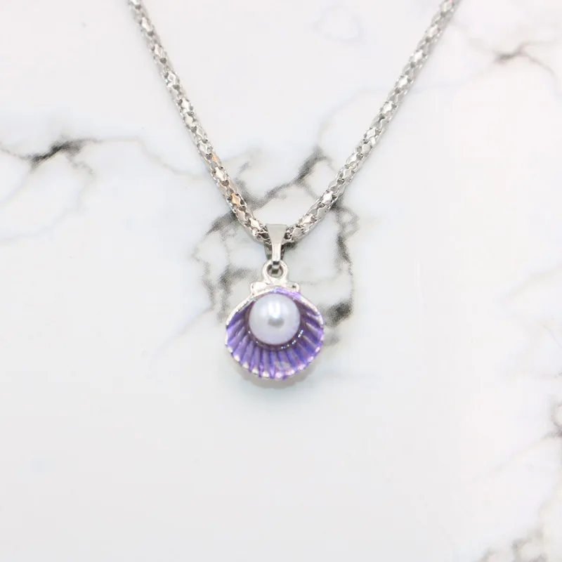 Women Necklace Zinc Alloy Shell Clavicle Chain Pendant for Party Wedding CX17 | Украшения и аксессуары