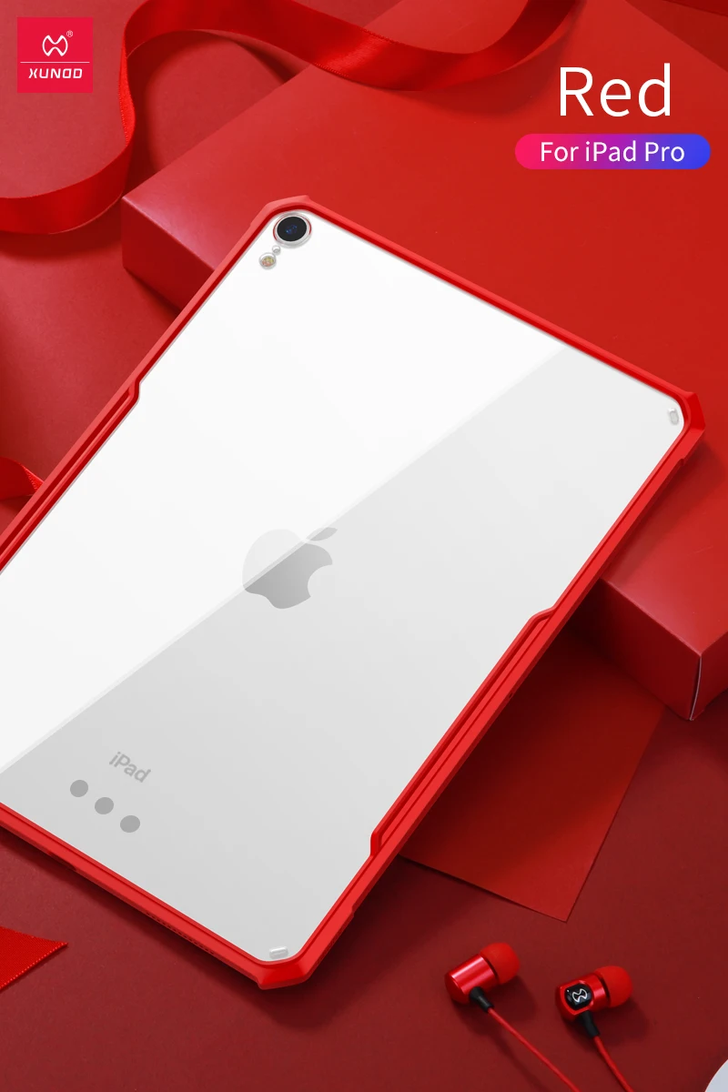 XUNDD защитный чехол для планшета для нового iPad Pro 11 12,9 9,7 10,2 10,5 дюймов mini 12345 air2 с подушками безопасности противоударный чехол s