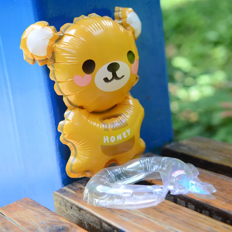 2 шт Мин наручные фольгированные шары животное надувной баллон гелия