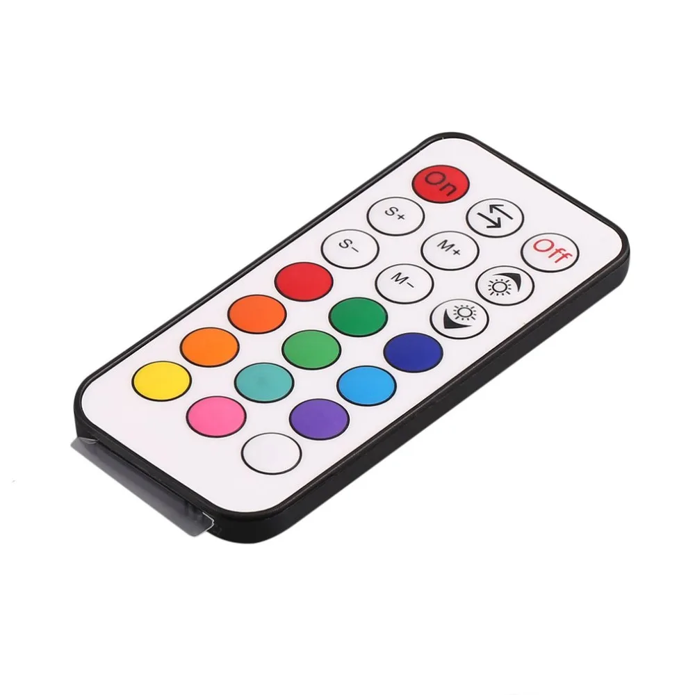 Мини RGB светодиодный контроллер Wi Fi DC 9 28 в 144 Вт wifi + ИК 21 клавиши пульт
