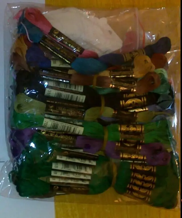 Бесплатная доставка 447 шт. оригинальная французская нить DMC вышивка крестиком