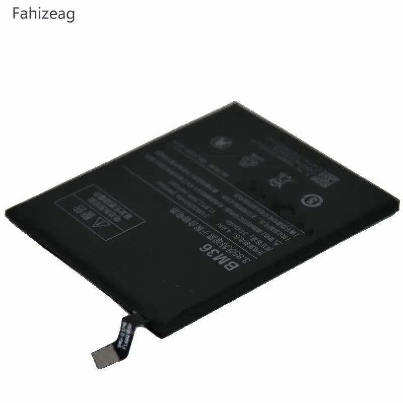 Fahizeag 3100/3180mAh 3 85 V BM36/BM 36 Замена для Xiaomi 5S Mi5S батарея Аккумулятор | Мобильные