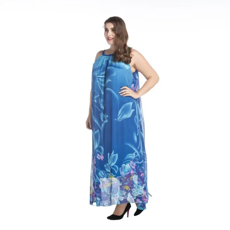 M-7XL Women Clothes 2018 Summer Beach Dress Are Fashionable And Sexy Plus Size Bohemian | Женская одежда