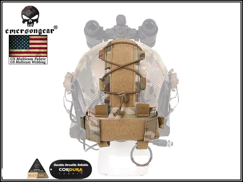 Шлем emersongear MK1 чехол для батареи BK RG Ranger Зеленый Мультикам Тактический карман-Противовес