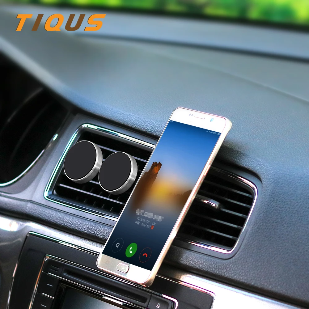 Универсальный автомобильный держатель TIQUS 360 градусов магнитный для мобильного