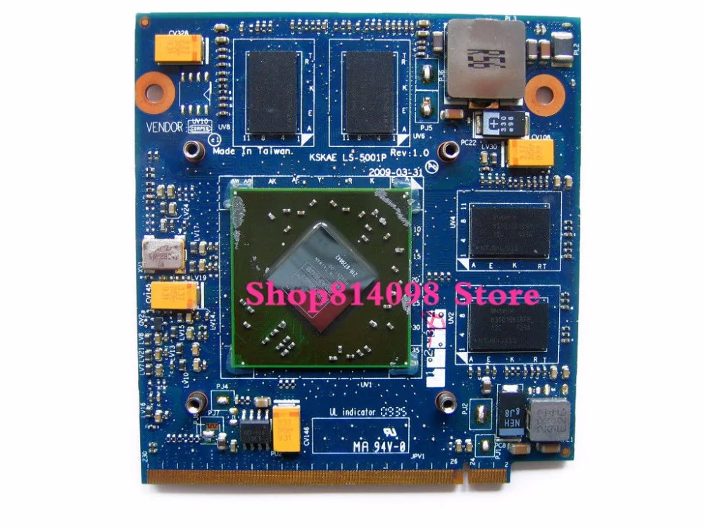 Видеокарта A500 L500 L550 VGA HD4650 M96 DDR3 1G ATI 216 0729042 KSKAE LS 5001P K00005001 MXM II 100% | Компьютерные кабели и разъемы -32896008068
