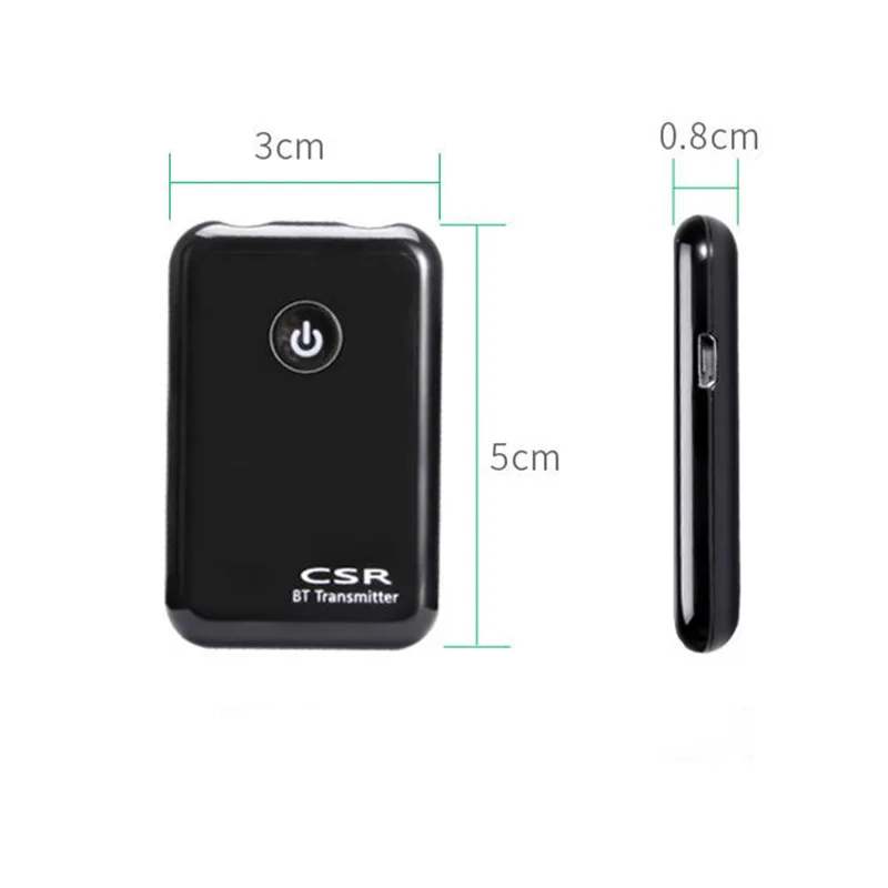 Larryjoe New Multi-point CSR Wireless Bluetooth 4.0 Transmitter Music Stereo One to Two bluetooth Audio | Электроника