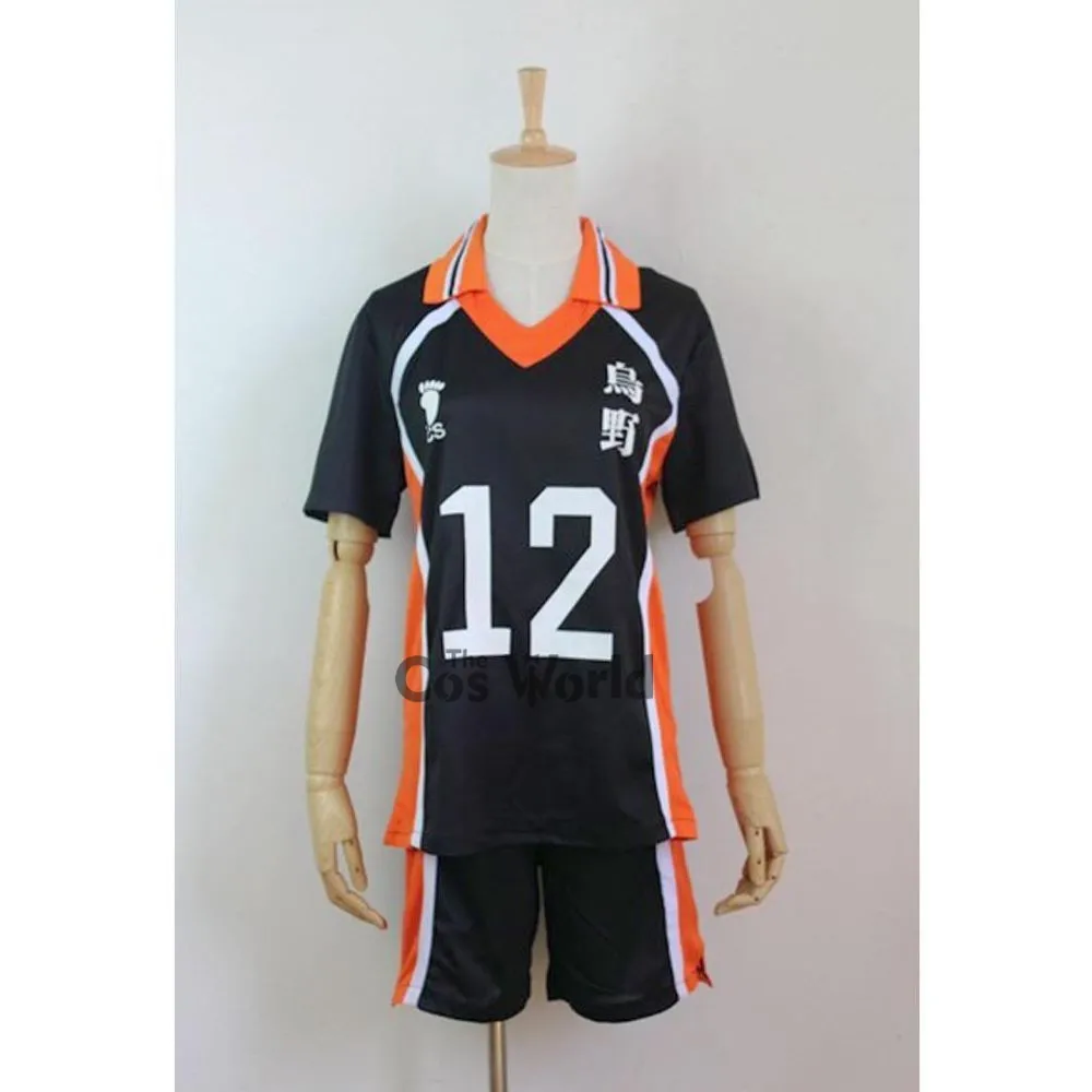 Haikyuu Karasuno Midorubulooka No.12 школьная форма футболка Топы Брюки Спортивная одежда Джерси
