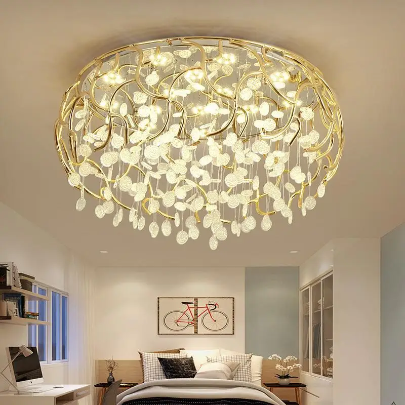 Deckenleuchte для гостиной Lampen современное Домашнее освещение De Vintage Lampara Techo Plafondlamp LED