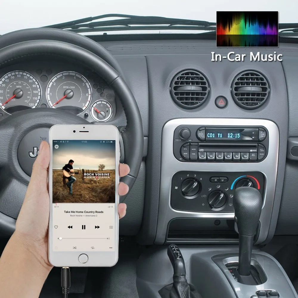 Автомобильный стерео AUX адаптер вспомогательный вход Mp3 интерфейс для Dodge Durango Dakota