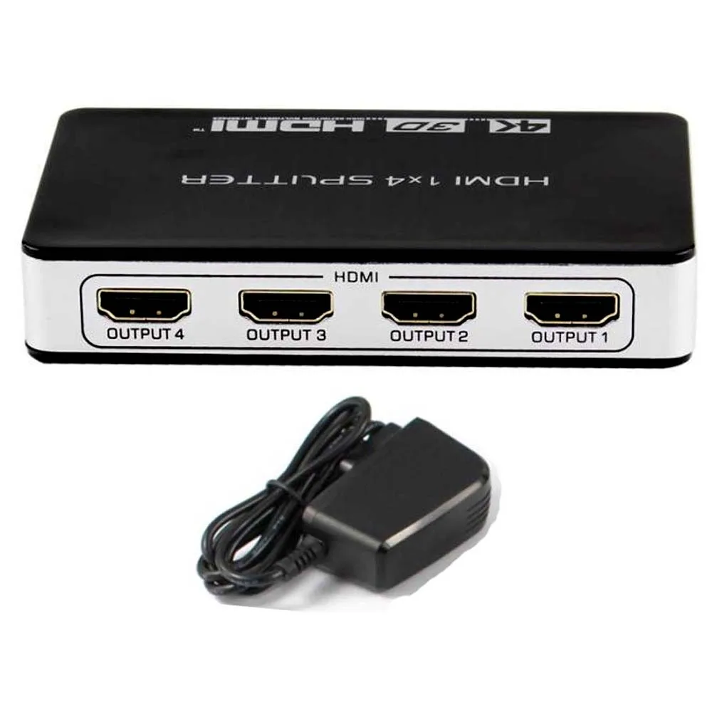 4K HDMI 60 Гц 1x4 сплиттер вход 1 выход 4 Сплиттер Усилитель Переключатель коробка для