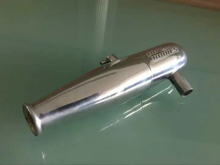 1/8 Горячие кузова внедорожник NITRO двигатель багги настроенная выхлопная труба