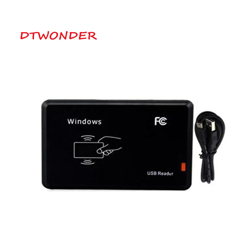 DTWONDER USB rfid считыватель карт датчик приближения 125 кГц TK4100 смарт для контроля