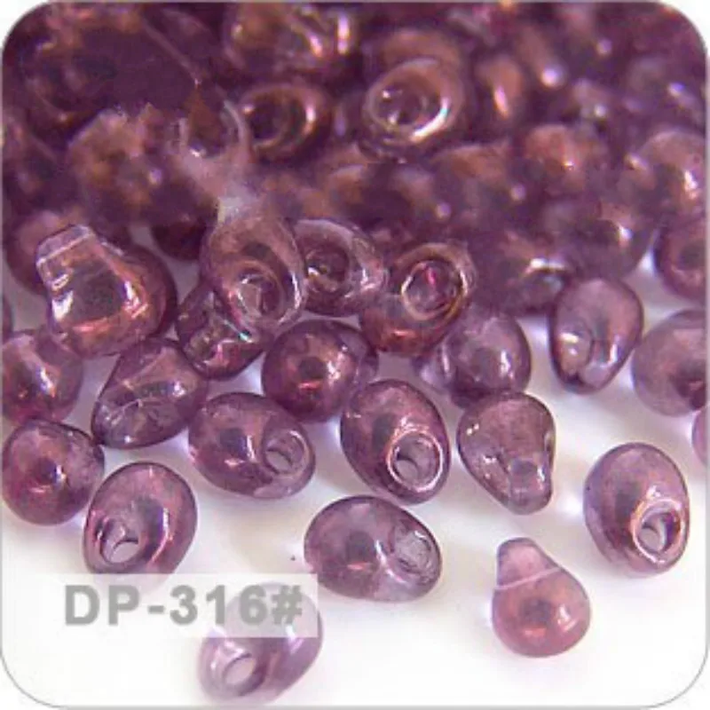 Taidian падение бахромой Seedbeads для бижутерии, материал для рукоделия прозрачный кристалл AB DP250 5/10 г/лот - Цвет: DP-316