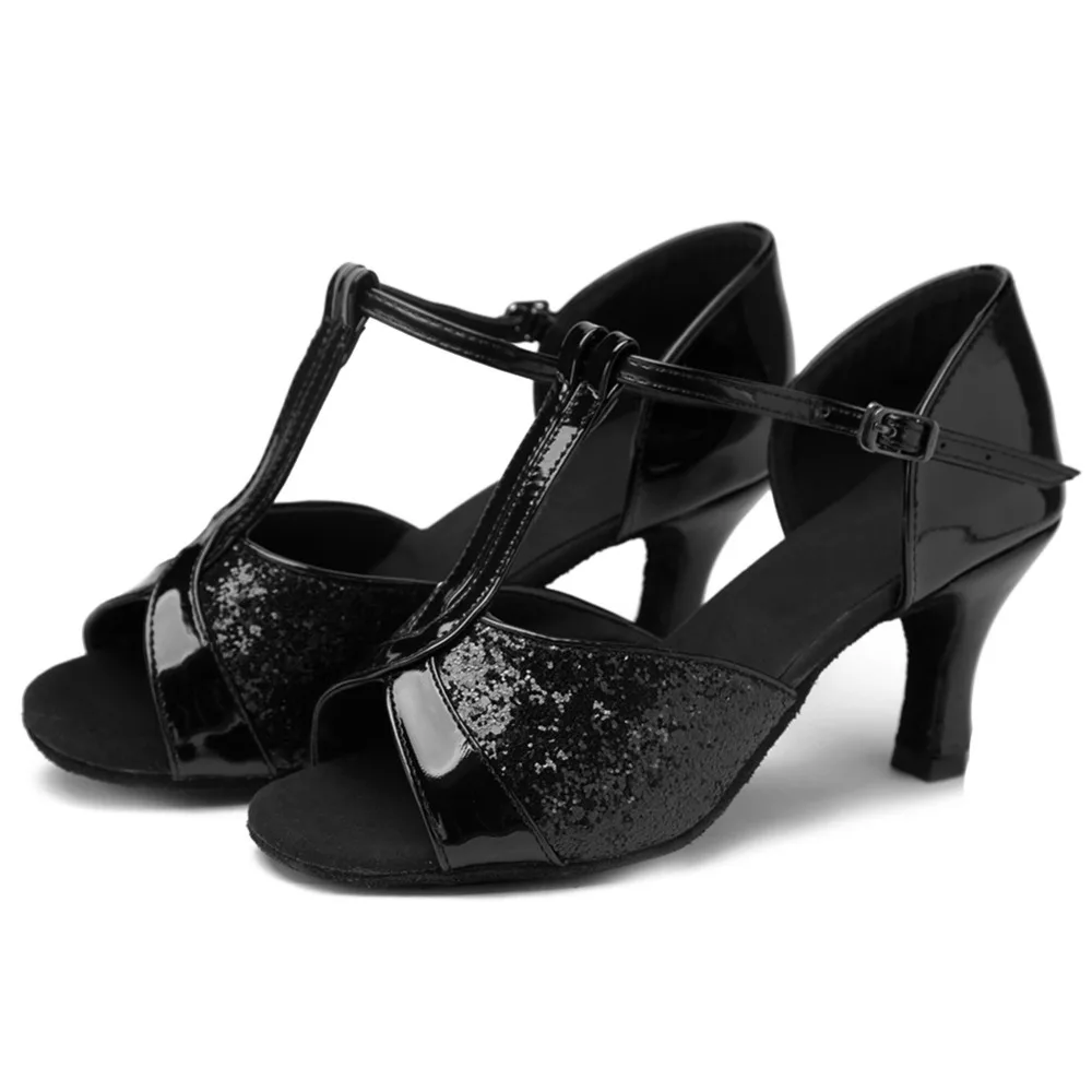 Обувь для бальных танцев девушек Женская Профессиональная танцевальная обувь